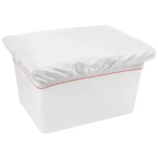 XXL Aufbewahrungsbehälter mit Rollen 170L - Weiß