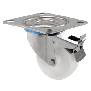 XXL Aufbewahrungsbehälter mit Rollen 170L - Weiß