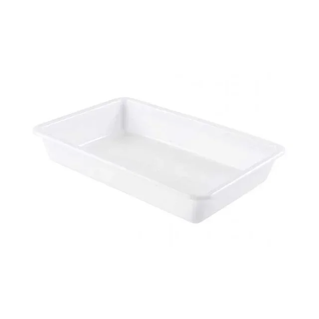 Flat White Storage Container 8 Litres