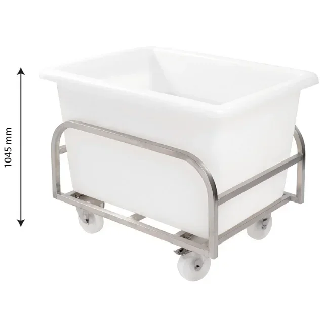 500 Liter Auffangwanne - Weißes Polyethylen