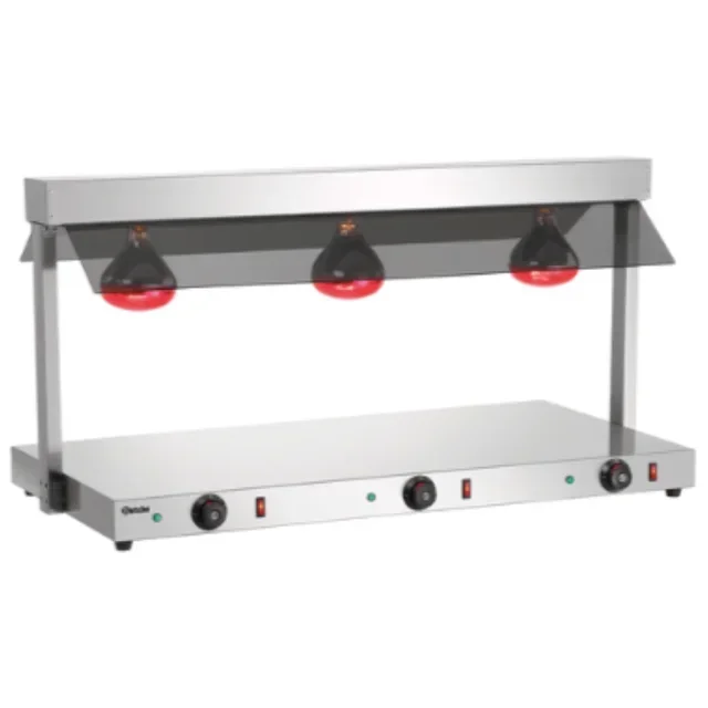 Puente Térmico 3 Cubetas Gastronorm 1/1 - Mantenimiento Caliente Profesional