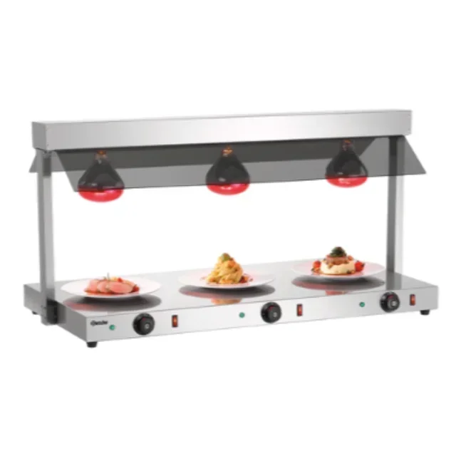 Puente Térmico 3 Cubetas Gastronorm 1/1 - Mantenimiento Caliente Profesional