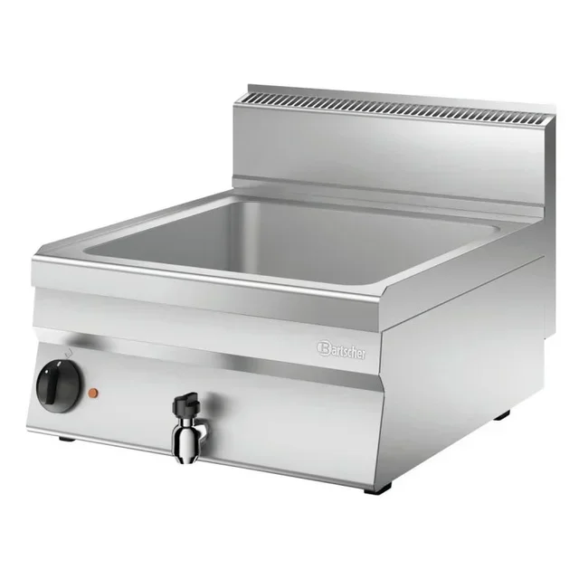 Professional Electric Countertop Bain-Marie - 650 Series - Compatible with GN 1/1 and 2x GN 1/4