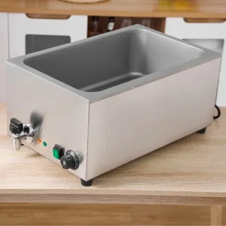 Banho-Maria Gastronorm 1/1 Profissional com Torneira de Drenagem