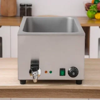 Banho-Maria Gastronorm 1/1 Profissional com Torneira de Drenagem