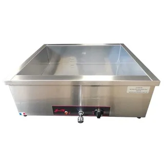 Gastronorm 2/1 Bain-Marie with Drain Tap