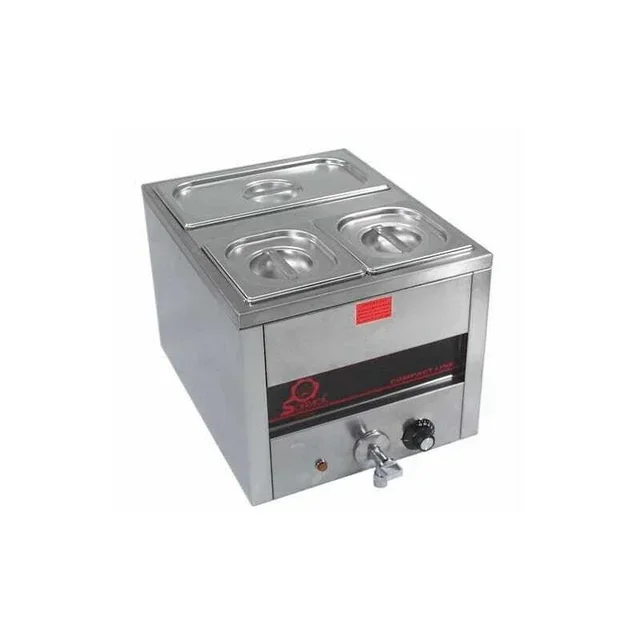 Bain-Marie Professionnel 18L avec Robinet de Vidange