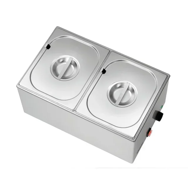 Professional Bain-Marie 2 Gastronorm 1/2 Pans