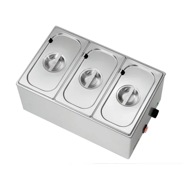 Professional bain-marie 3 GN 1/3 pans