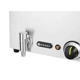 Bain-Marie Professionnel 3 Bacs GN 1/3 avec Robinet de Vidange