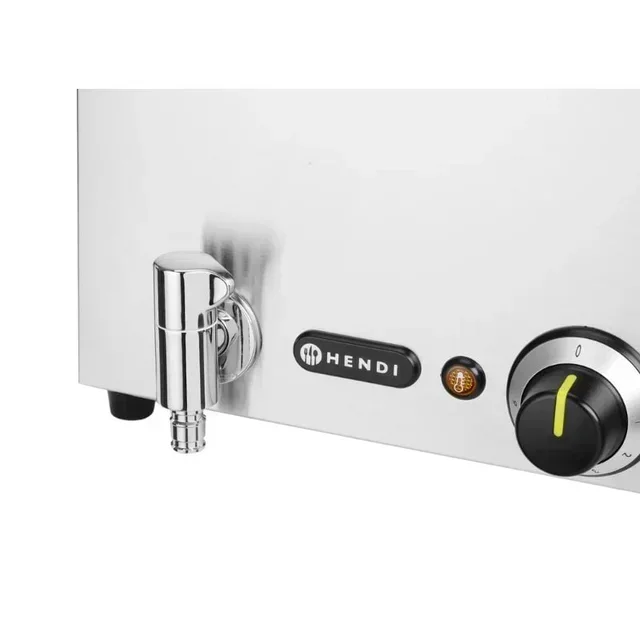 Bain-Marie Professionnel 3 Bacs GN 1/3 avec Robinet de Vidange