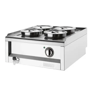 Bain-Marie Professionnel GN 1/4 - 4 Pots - Gamme Série 600