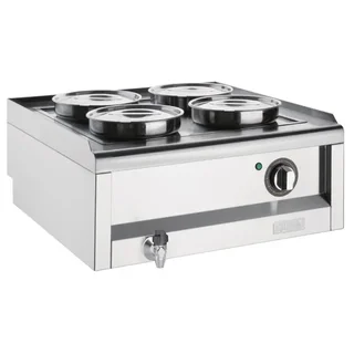 Bain-Marie Professionnel GN 1/4 - 4 Pots - Gamme Série 600