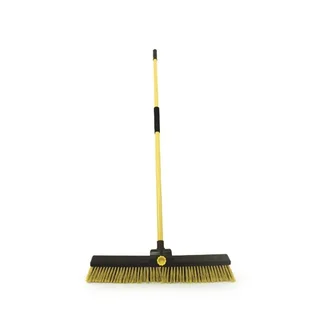 Construction Bulldozer Broom Double Action 610 mm - Soft and Stiff Bristles