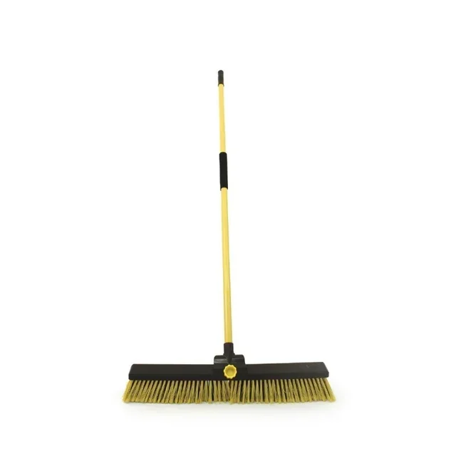Construction Bulldozer Broom Double Action 610 mm - Soft and Stiff Bristles