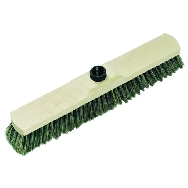 Escoba Recta de Seda Gris - 38 cm