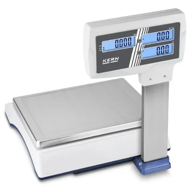 Commercial Column Scale 3-6 Kg Legal Metrology Certified Variable Capacity