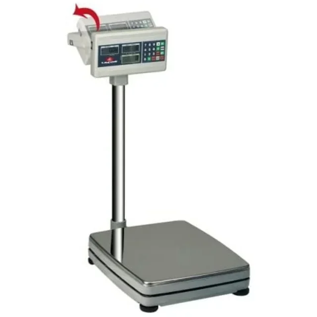 Báscula Electrónica Profesional Plataforma Cuadrada 150 Kg