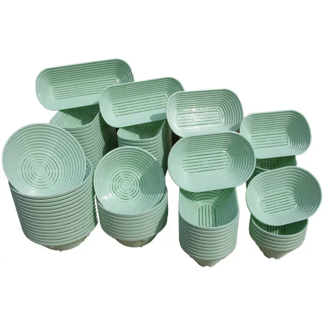 PP Perforated Proofing Basket - Oval Shape - 500g Capacity