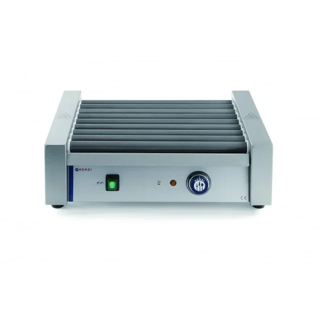 Barbecue Rotatif à Saucisses - 9 Rouleaux Inox