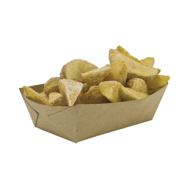 Kraft Paper French Fry Tray 10x6 cm - Pack of 250