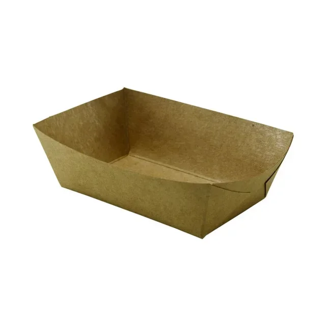 Kraft Paper French Fry Tray 10x6 cm - Pack of 250