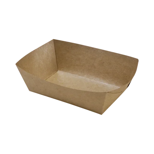 Kraft Paper French Fry Container - 135 x 85 mm - 250 Units