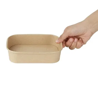 Barquettes Alimentaires Carrées Éco-Responsables 1,2 L - Pack de 300 unités