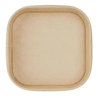 Barquettes Alimentaires Carrées Éco-Responsables 1,2 L - Pack de 300 unités