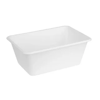 Barquettes Alimentaires Écologiques en Bagasse de Canne à Sucre 1000ml - Lot de 100 unités - Biodégradables et Compostables