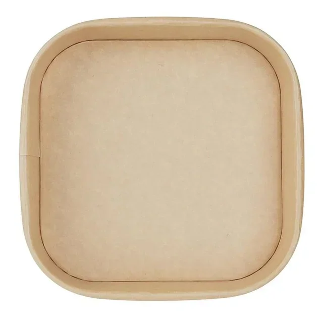 Square Food Containers 1000ml Eco-Friendly - Pack of 300