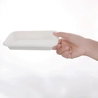 Ökologische Bagasse-Speisebehälter 340 ml - Packung mit 50