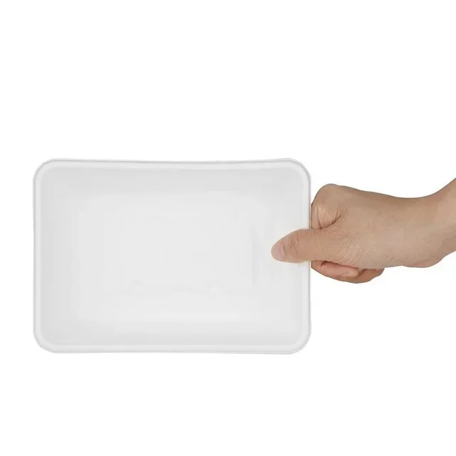 Barquettes Jetables en Bagasse de Canne à Sucre 650ml - Lot de 100 - Biodégradables et Compostables