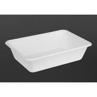 Barquettes Jetables en Bagasse de Canne à Sucre 650ml - Lot de 100 - Biodégradables et Compostables