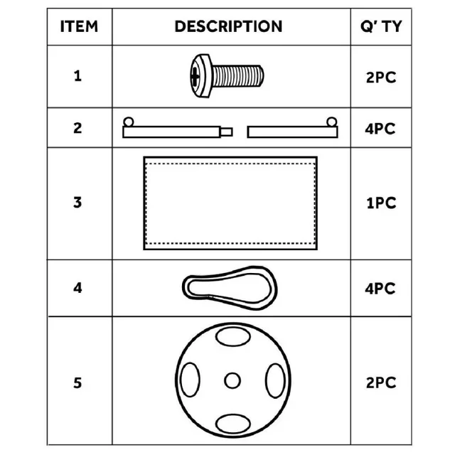 Barrière de Sécurité Textile Rouge avec Kit de Fixation