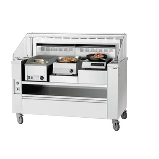 Base rialzata 10 cm per Tavolo di Cottura