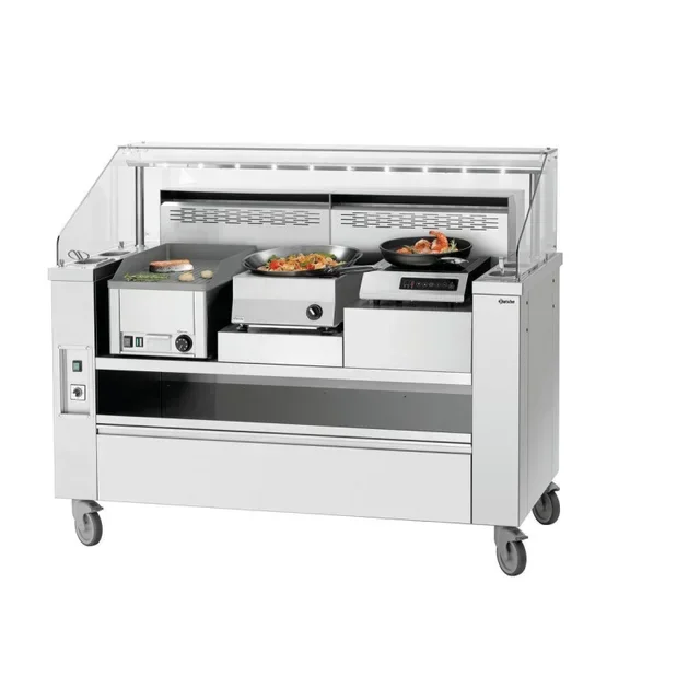 Base rialzata 10 cm per Tavolo di Cottura