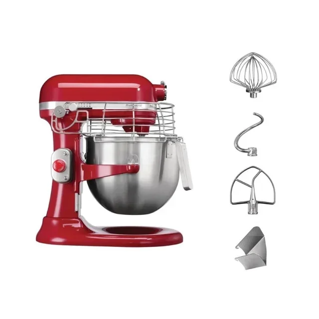 6.9 L Empire Red Stand Mixer - Professional Pastry Robot