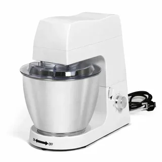 7 Liter White Planetary Mixer - Professional Multifunctional Dough Kneader