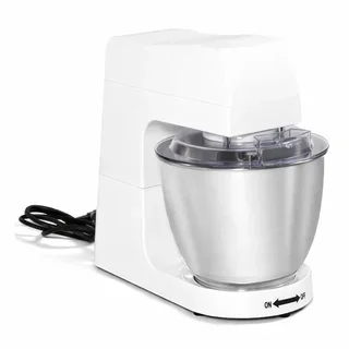 7 Liter White Planetary Mixer - Professional Multifunctional Dough Kneader