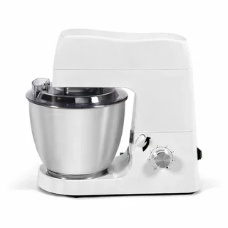 7 Liter White Planetary Mixer - Professional Multifunctional Dough Kneader