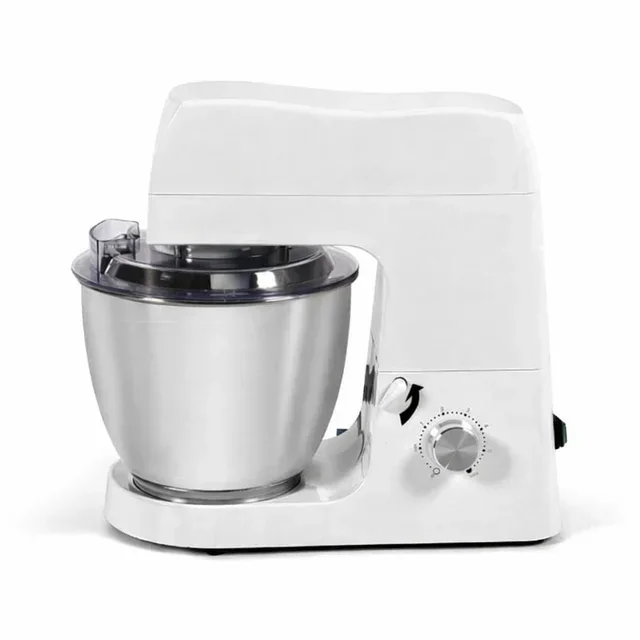 7 Liter White Planetary Mixer - Professional Multifunctional Dough Kneader