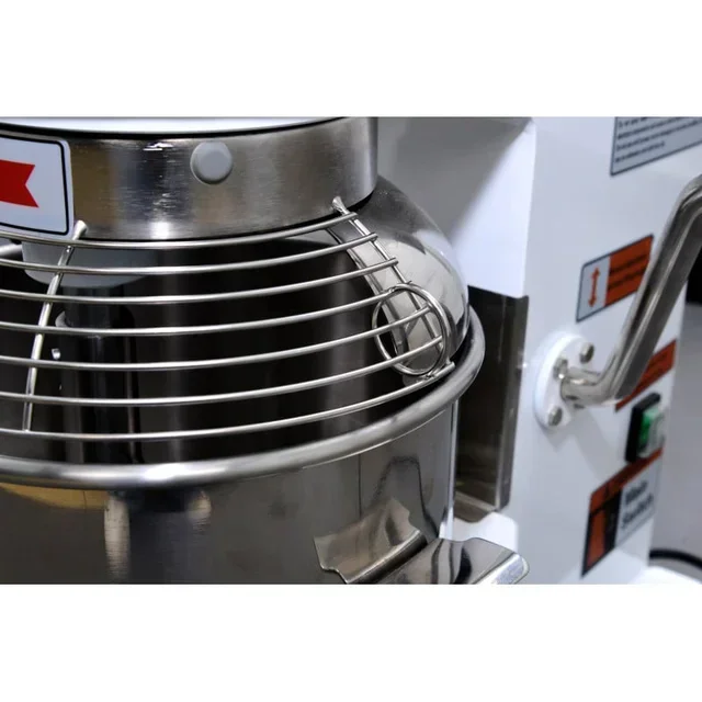 Professional 20-Liter Pastry Robot - Multifunction Planetary Dough Mixer