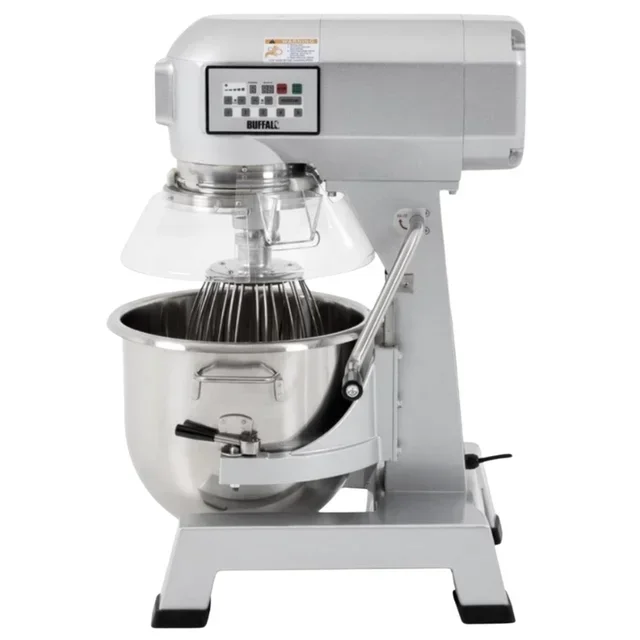 Impastatrice Planetaria 30L - Ciotola Alluminio + Acciaio Inox - Display Digitale