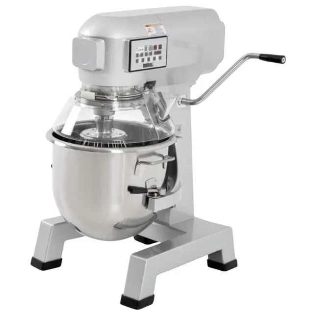 Impastatrice Planetaria 30L - Ciotola Alluminio + Acciaio Inox - Display Digitale