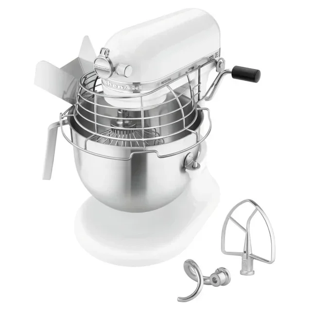 Batteur Pâtissier KitchenAid Blanc 6,9 L - Artisan