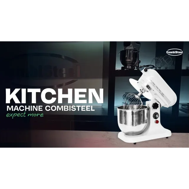 Batteur Pâtissier Professionnel avec Bol de 7 Litres