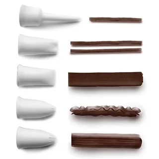 Biberon in Silicone Decorazione 6 Beccucci 140 ml