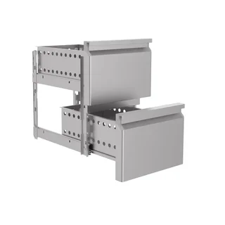 Bloque de 2 Cajones para Mesa Refrigerada