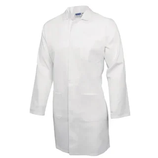 Unisex White Chef Coat Size L